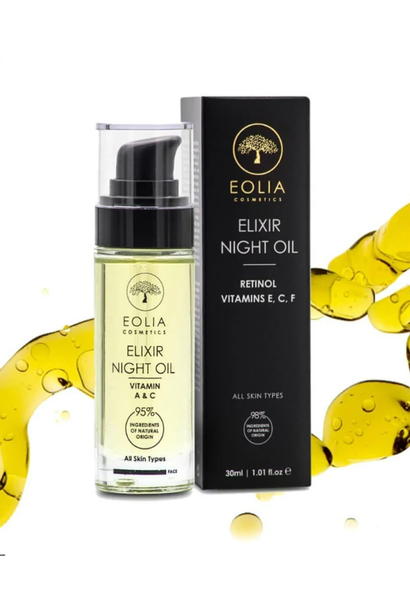 Eolia Natural Cosmetics Elixir Night Oil 30ml