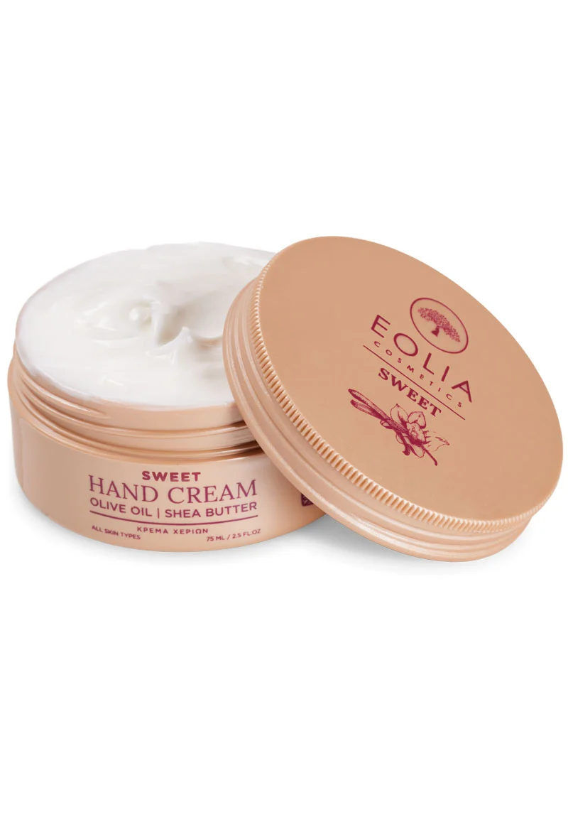 Eolia Natural Cosmetics Hand Cream Vanilla 75ml. Pamper your hands with Eolia's Vanilla Hand Cream