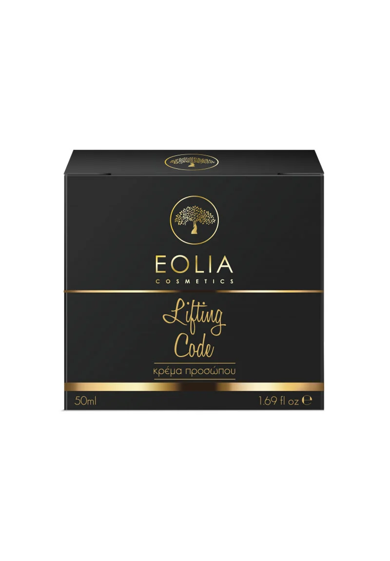 Eolia Natural Cosmetics Lifting Code Face Cream 50ml. Youthful and radiant skin.