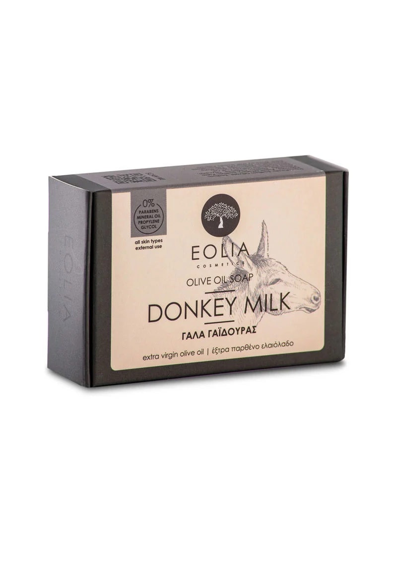 Eolia Natural Cosmetics Olive Oil Soap Donkey Milk 100ml