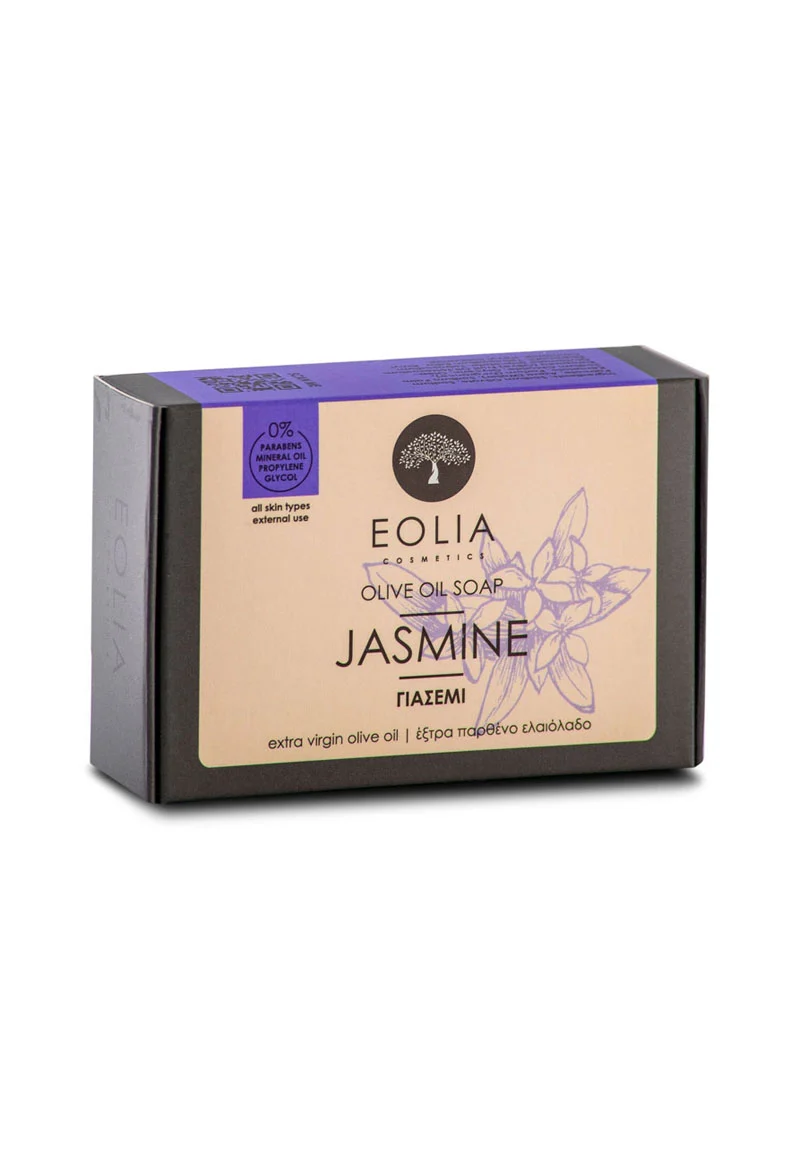 Eolia Natural Cosmetics Olivenölseife Jasmin 100g